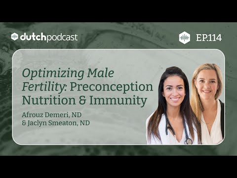 Optimizing Male Fertility: Preconception Nutrition & Immunity, With Afrouz Demeri | The DUTCH Test