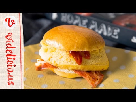 ミニココットでつくる!分厚い卵焼きサンド|How to make Fried Egg Sandwich