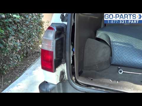 Replace 1996-2002 Toyota 4Runner Tail Light / Bulb, How to Change Install 1997 1998 1999 2000 2001