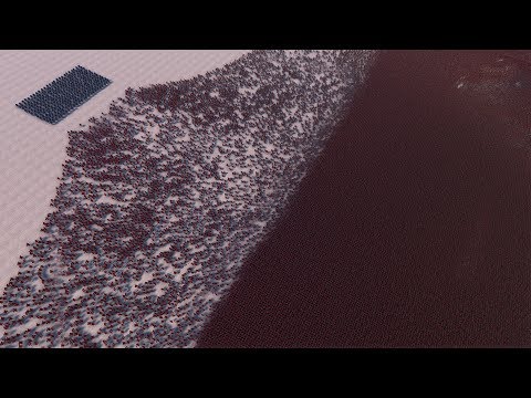 300 THANOS vs 40000 SPARTANS - Ultimate Epic Battle Simulator