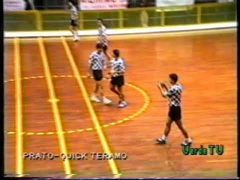 Campionato serie A 1993/94: Prato - Quick Teramo 28-18. Verde TV Teramo