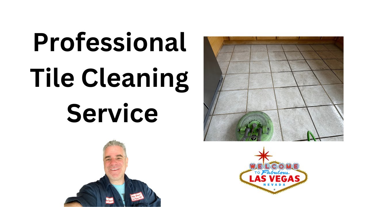 Professional tile grout cleaning North Las Vegas demo