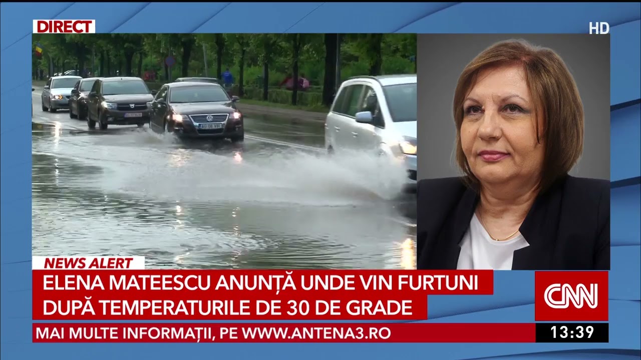 Elena Mateescu a anunțat unde vin furtuni după temperaturile de 30 de grade