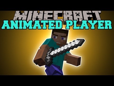 PopularMMOs - Minecraft: ANIMATED PLAYER (EPIC ANIMATIONS FOR EVERYTHING!) Mod Showcase