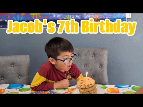 Jacob's 7th Birthday!
