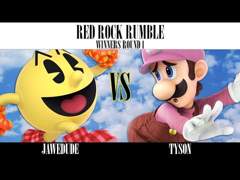 Red Rock Rumble Monthly #5 - JAwedude (PacMan) VS. Tyson (Luigi) - Winners Round 1 - SSBU