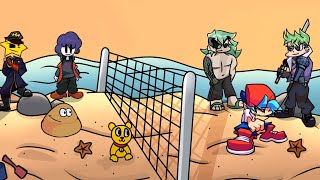Download lagu FNF: Vs Pou Remastered // Song 'Beach Volley' █ Friday Night Funkin' █ mp3