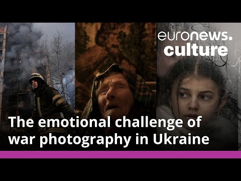 'Showing the truth matters': The emotional challenge of war photography in Ukraine
