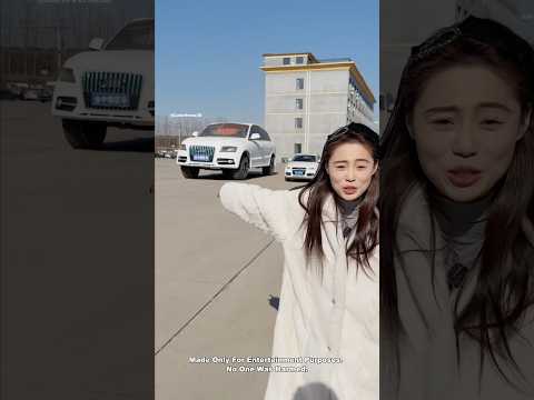 She Bought a Giant Car but Opening the Door Became a Challenge!