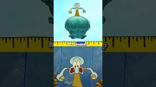 squidward ranking by size 📏