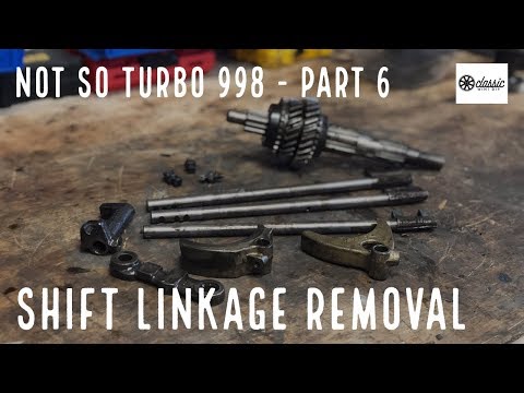 Not so Turbo 998 Part 6 - Remote Shift Linkage Removal