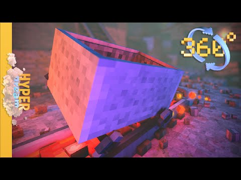 INSANE 360 Roller Coaster Animation in Minecraft!