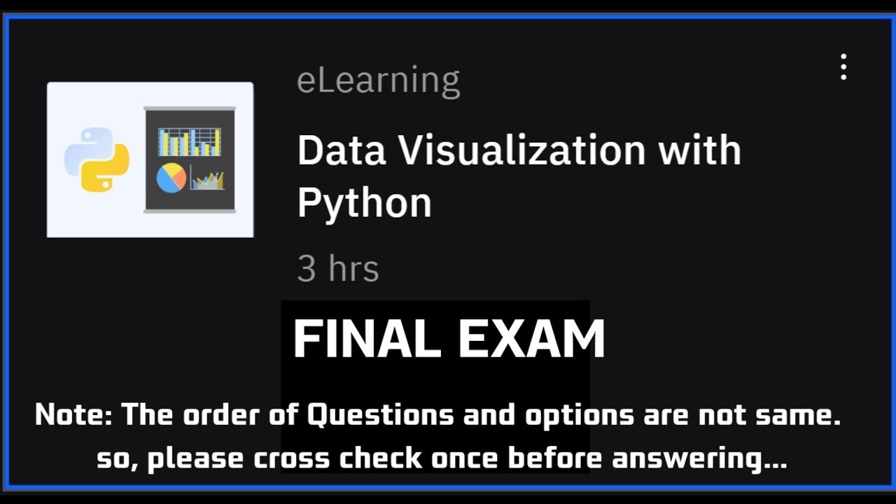 Final Exam||Data Visualization with Python #ibm #eduskills #edunet