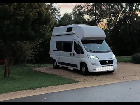 Abfahrt vom Wohnmobil-Stellplatz in Geisingen