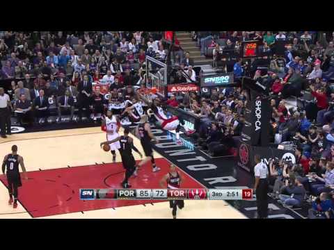 Raptors Highlights: Amir Johnson Soars - March 15, 2015