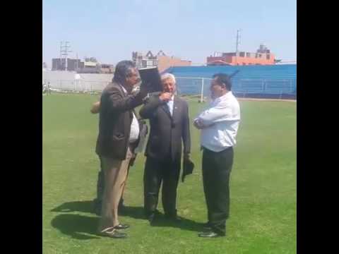 Huacho: dirigente de universitario de deportes en el estadio Segundo Aranda Torres