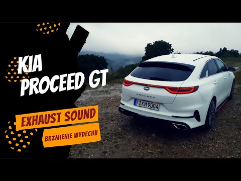 New Kia ProCeed GT 1.6 T-GDi 204 HP EXHAUST Sound | Cartografia