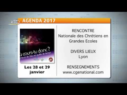 Agenda du 23 janvier 2017