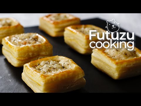 Sans faire la pâte feuilletée vol au vent français rapide avec une délicieuse garniture en qlqs min