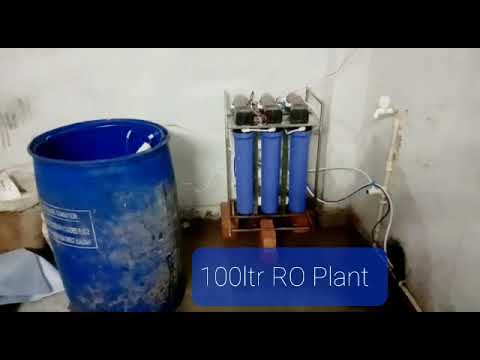 100 Lph Commercial Ro Plant Water Purifiers