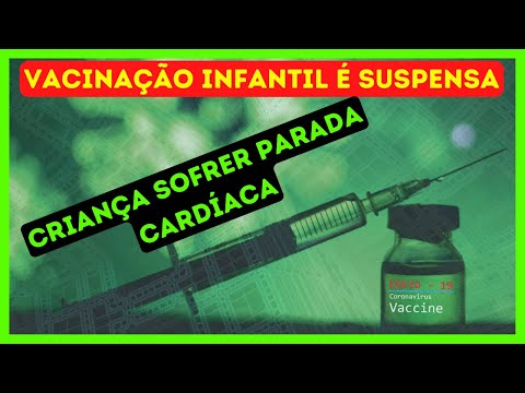 VACINAO INFANTIL  suspensa aps criana sofrer PARADA CARDACA
