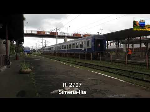 Trenuri în gara Simeria 🚂🚃/ Trains in Simeria train station 🚂🚃