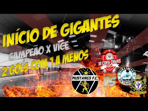 ABERTURA DA COPA COM 2 GIGANTES - Joga Facil/ Sto a toa x Mustangs FS (Vice x Campeão de 2020)