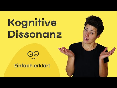Kognitive Dissonanz 😇😈🤷🏻‍♀️ einfach erklärt (Psychologie im Alltag, 2023)