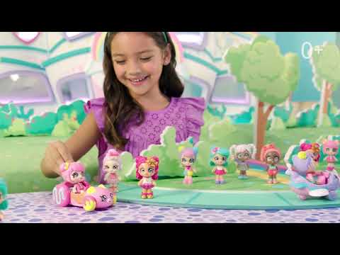 Миниатюра изображения товара Кукла с аксессуарами Kindi Kids Донатина с машинкой / 39759