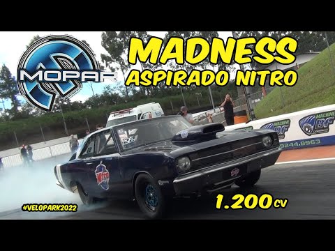 Mopar Madness! Ronco Insano do Dojão V8 Aspirado Nitro do Breno no @autodromofueltech 2022.