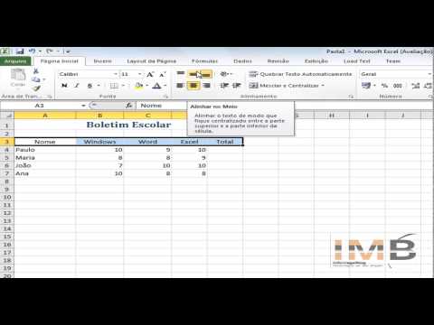EXCEL BÁSICO → Aula 1 O que há de novo Versão 2010
