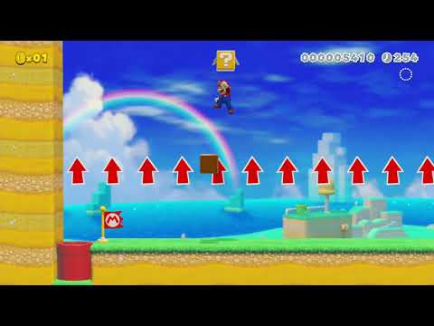 Relaxing Level by Ukn Ball - Super Mario Maker 2 - No Commentary 1ca 1cb 022020