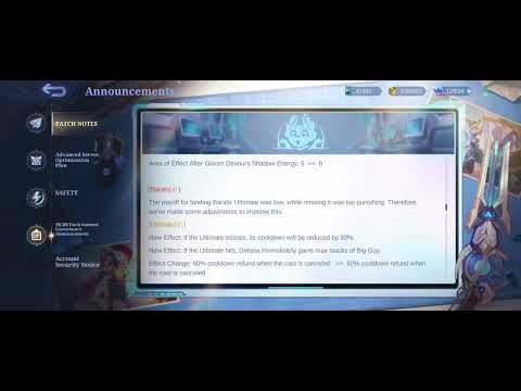 Zilong Estes Lylia Barats Hilda Freya Leo Buff & Kimmy Nerf - Patch Notes 2.1.36 Advance Server MLBB