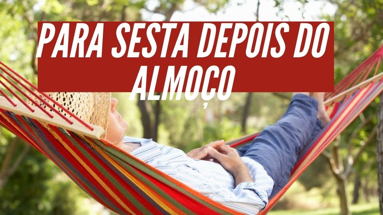 Para a sesta do almoço. Música muito relaxante. Som de água e piano para acabar com a ansiedade