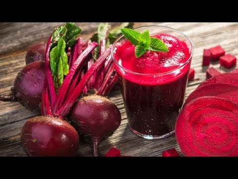 High blood pressure decrease Beet root juice.