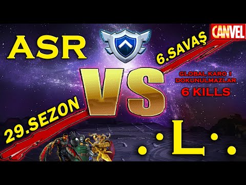 AW: A•S•R vs. .•L•. | S29W6 | 6 Dövüş | YİNE AYNI HATAYI YAPTIM🤦🏻‍♂️ - Marvel Contest of Champions