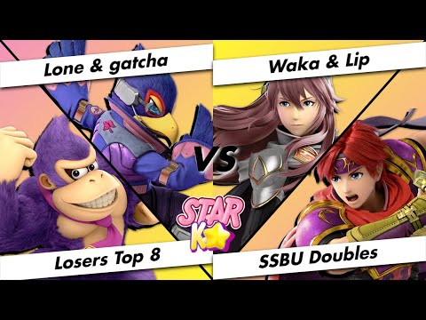 Star K.O. 2 Losers Top 8 - Lone & gatcha Vs. Waka & Lip - SSBU Doubles