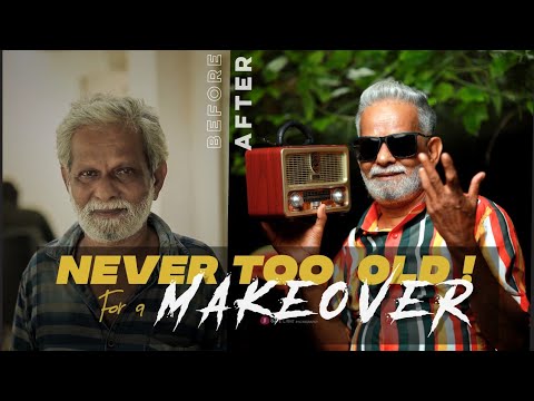 Photoshoot on my Grandpa / Haircut / makeover / Photography