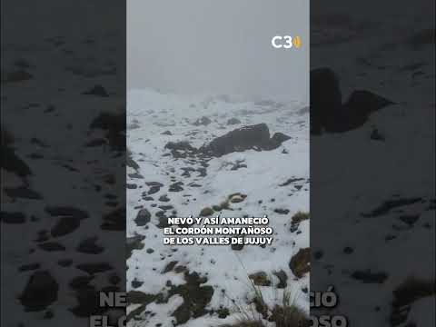 NIEVE EN JUJUY ❄️