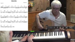 BIG NICK - Jazz guitar & piano cover ( John Coltrane )
