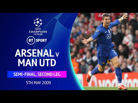 Arsenal 1-3 Man Utd (2009), Semi-final | Iconic Champions League matches