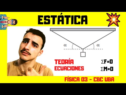 ESTÁTICA 😜 - FÍSICA 03 UBA (CBC)