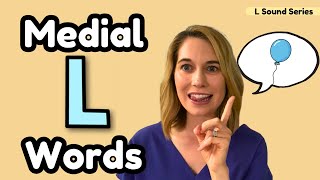 L Sound in Medial Position | Word Practice | Speech Therapy for Kids