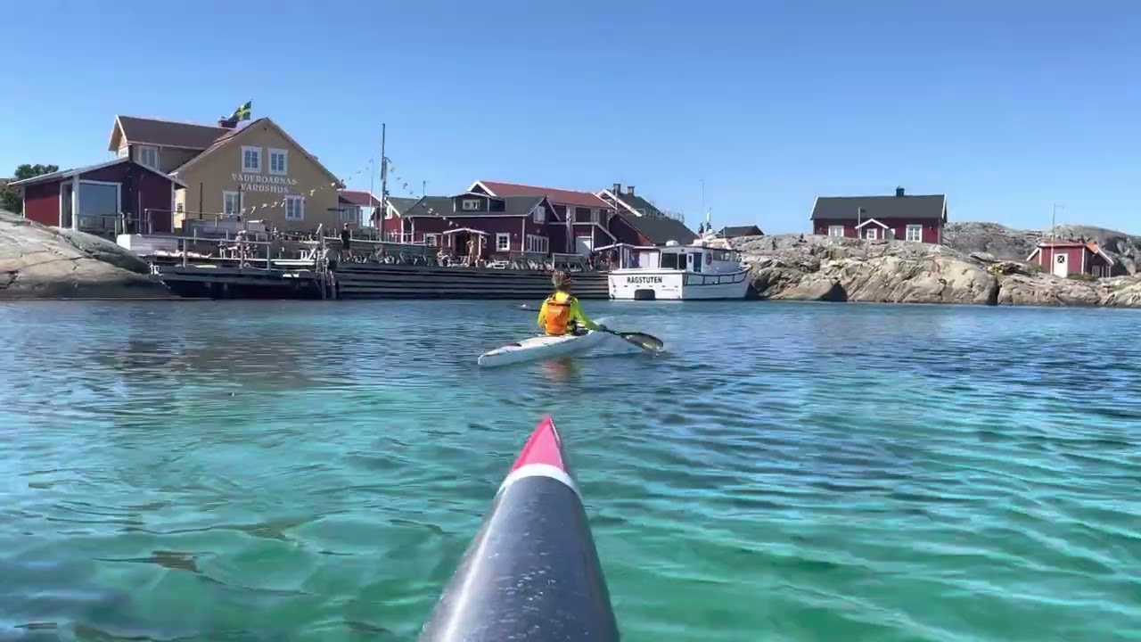 Paddling till Väderöarna