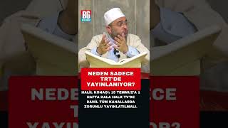Neden Sadece TRT'de yayınlanıyor? #halilkonakçı #15Temmuz #trt #shorts
