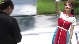 【羽瀬萌fancam （はせめぐ）オーヴァルエンジェル / 大雨☔⚡カミナリ編 】 京王閣 競輪場　ナイトレース  2024.09.19