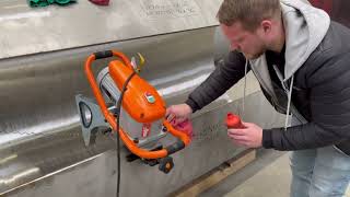 INOX Nůž na nerez pro ukosovací systém UZ12 Ultralight