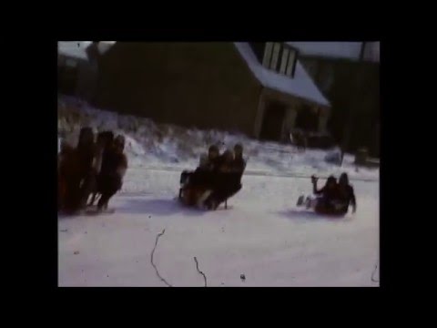 De tijd van toen, 1975 - 76 ? met sneeuw.