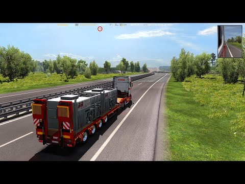 ETS2 1.34.x Promods 2.33 + RoEx 2.1 Macedonia Bitola -  Serbia Nis