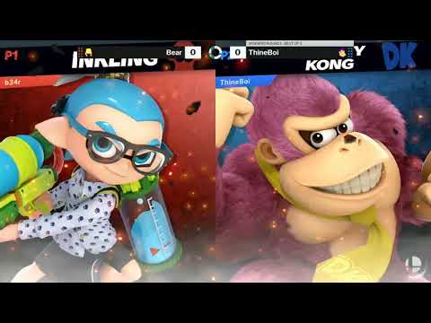 SOS 165 SSBU WR1 - Bear (Inkling) vs ThineBoi (Donkey Kong)